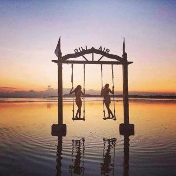 Gili Maya Cottages Gili Air Exterior foto